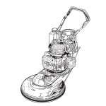 Manual Clarke Propane Burnisher Equipment